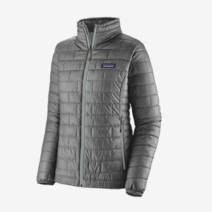 Patagonia Women's Nano Puff Jacket Grey Size Medium
